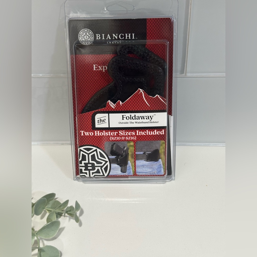 Bianchi 101 Foldaway size #10 & #16 (2 pieces) Right Hand Holster Combo Kit New